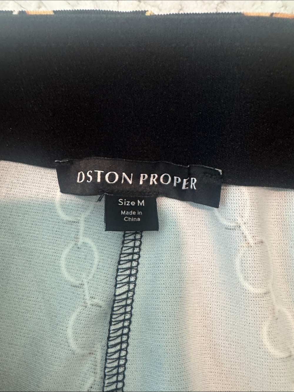 Never worn~ Boston Proper beyond travel Palazzo Pants Status Pearls print - Picture 4 of 6